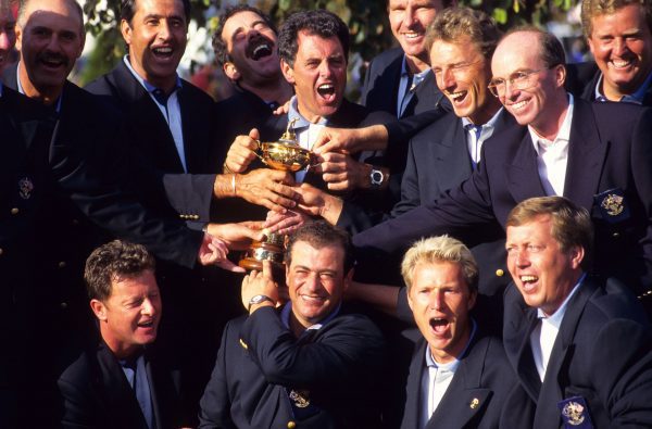 1995 Ryder Cup Europe Celebration